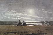 Winslow Homer Moonlight (mk44) Spain oil painting artist